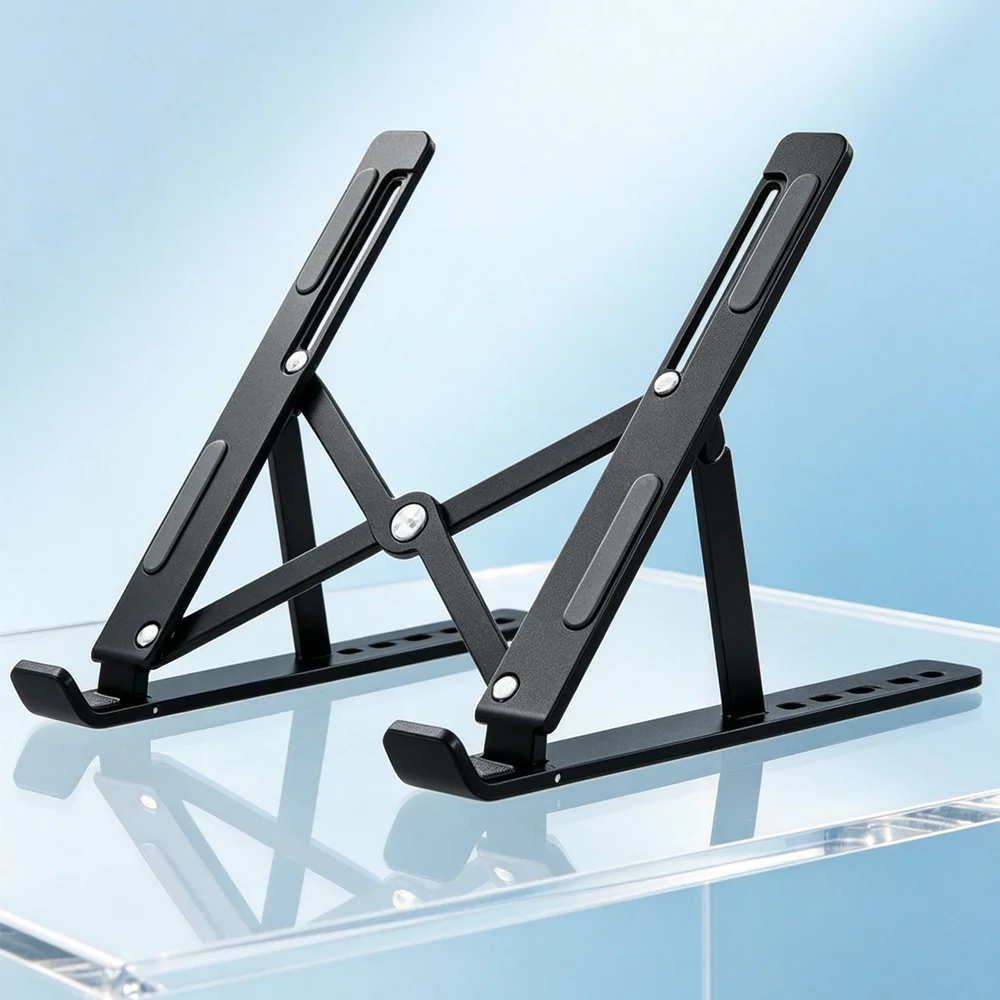 Cooling Stand Tablet - Aluminum Alloy Laptop Holder Stand Foldable
