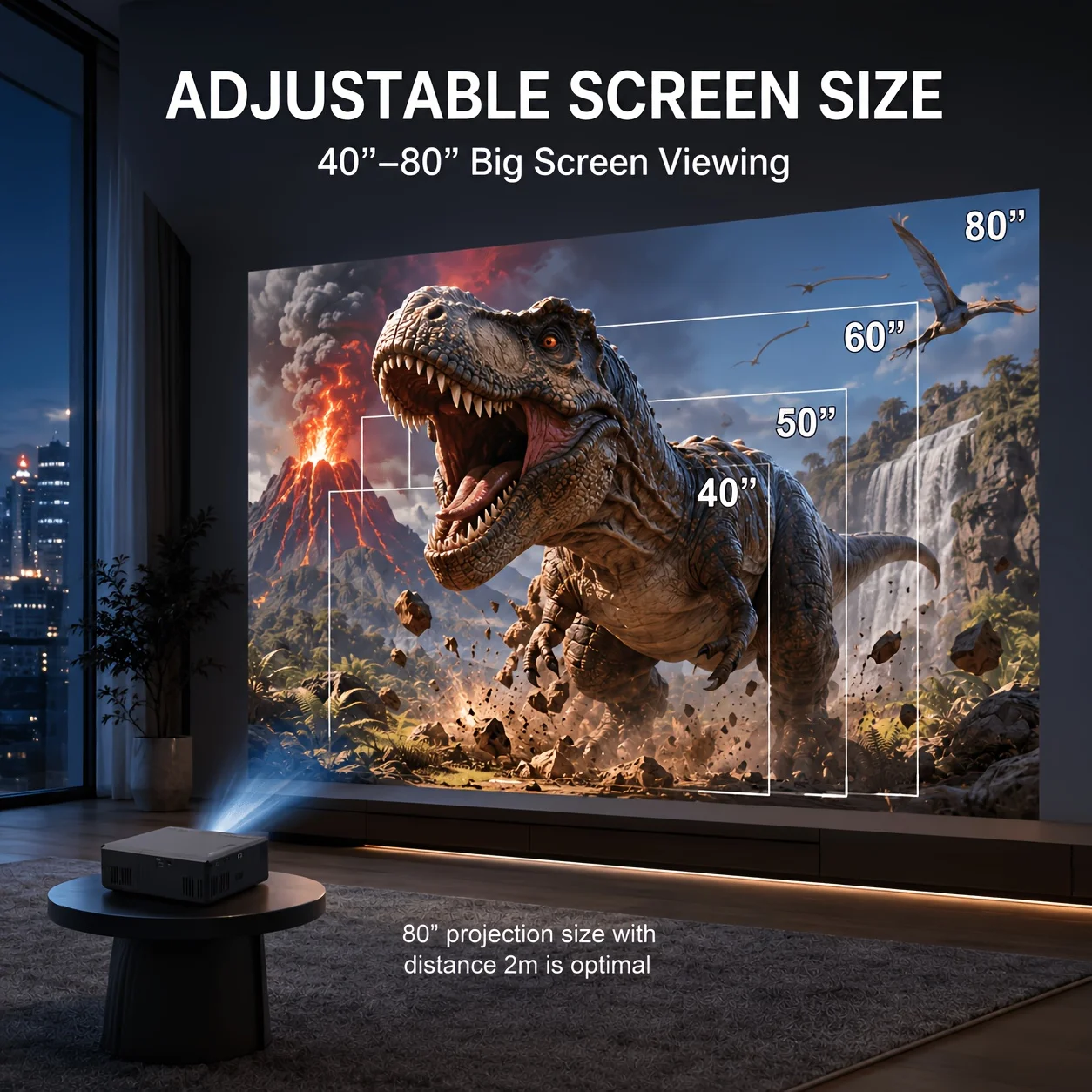 Mini portable projector, compa - đánh giá và giá Android Tablet Gaming Accessories