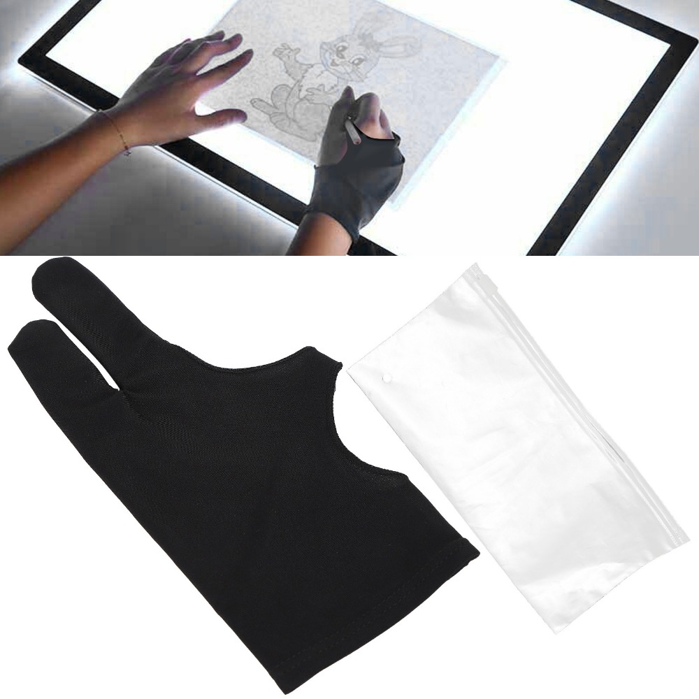 2pcs Durable Two-Finger Design - đánh giá và giá Drawing Glove Artist