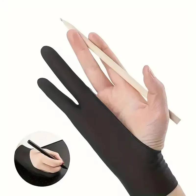 Two-Fingers Anti-touch Paintin - đánh giá và giá Drawing Glove Artist