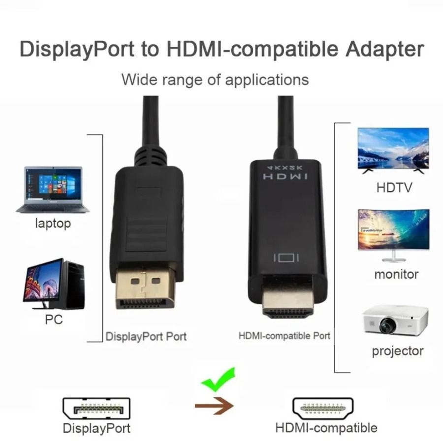 4K*2K DisplayPort To HDMI-Comp - đánh giá và giá Tablet Lap Desk