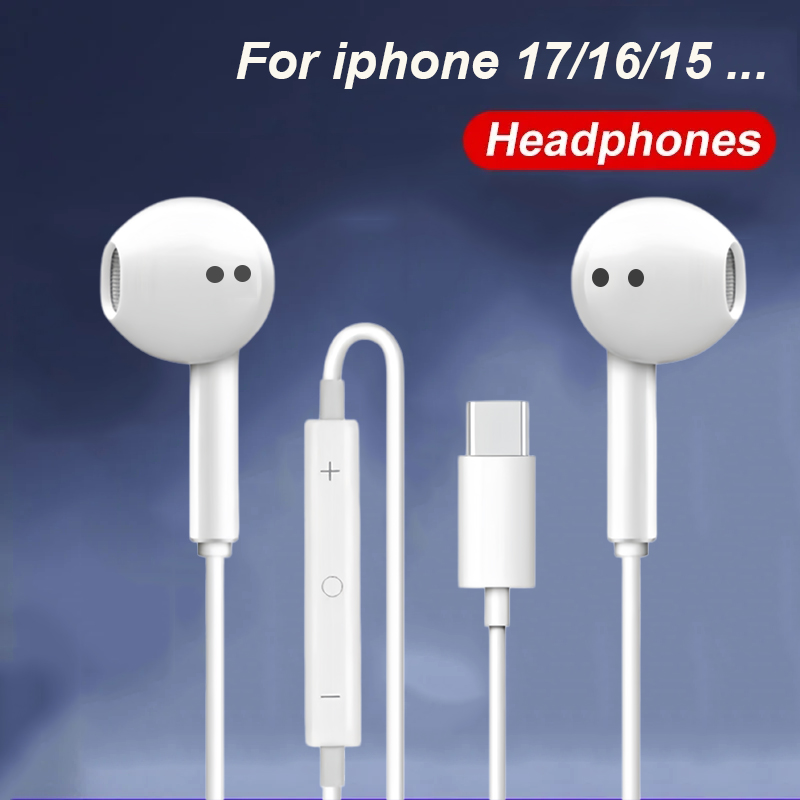 For Apple iPhone 15 14 13 Pro  - đánh giá và giá Wired Earphone Lightning