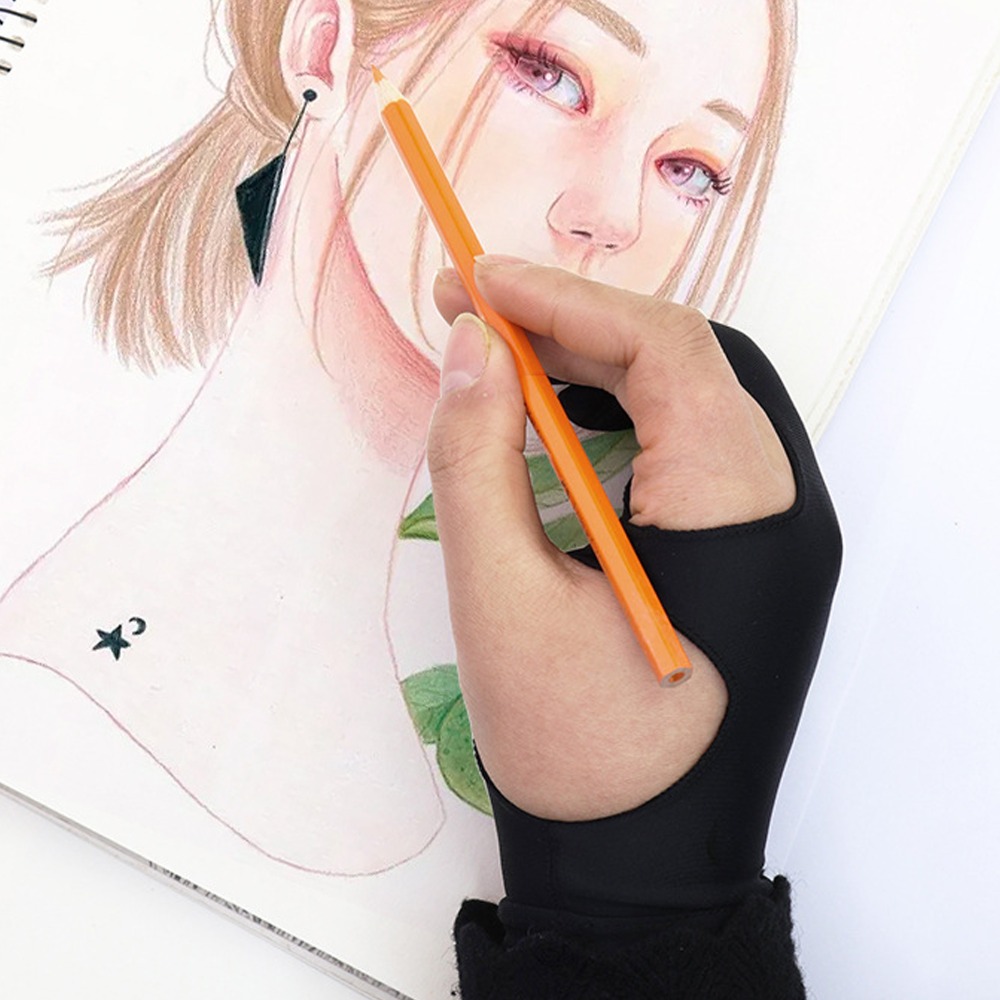 2pcs Durable Two-Finger Design - đánh giá và giá Drawing Glove Artist