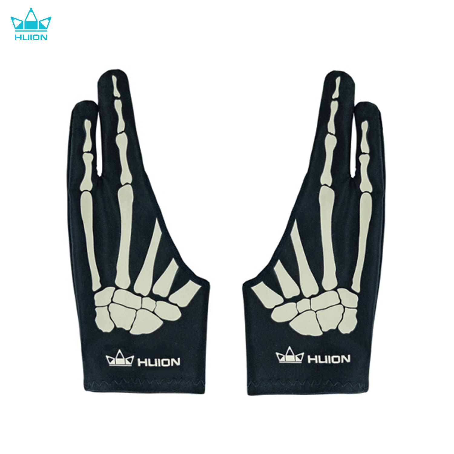 Huion Skeleton Glove Two- Fing - đánh giá và giá Drawing Glove Artist