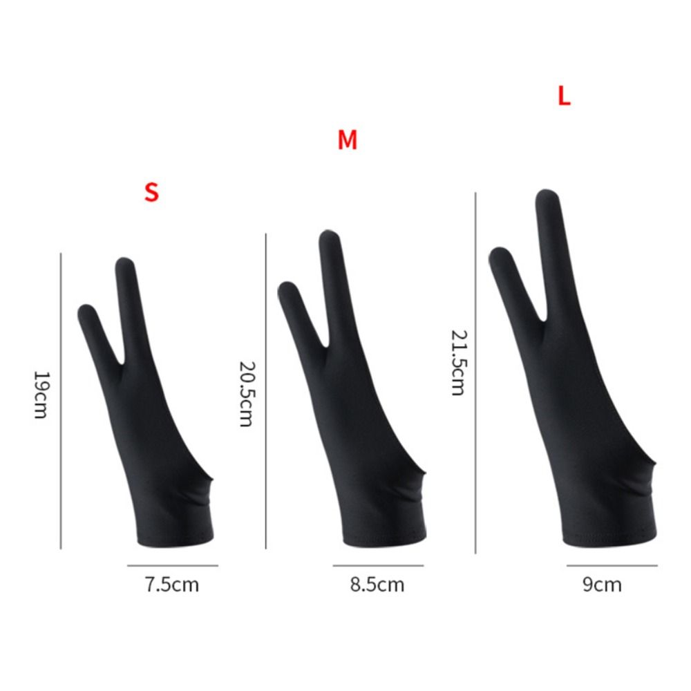 1pcs Simple 1/2 Fingers Painti - đánh giá và giá Drawing Glove Artist