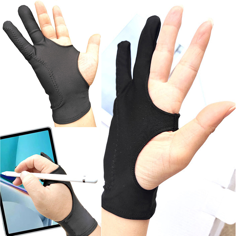Drawing Glove Anti-touch Two-F - đánh giá và giá Drawing Glove Artist