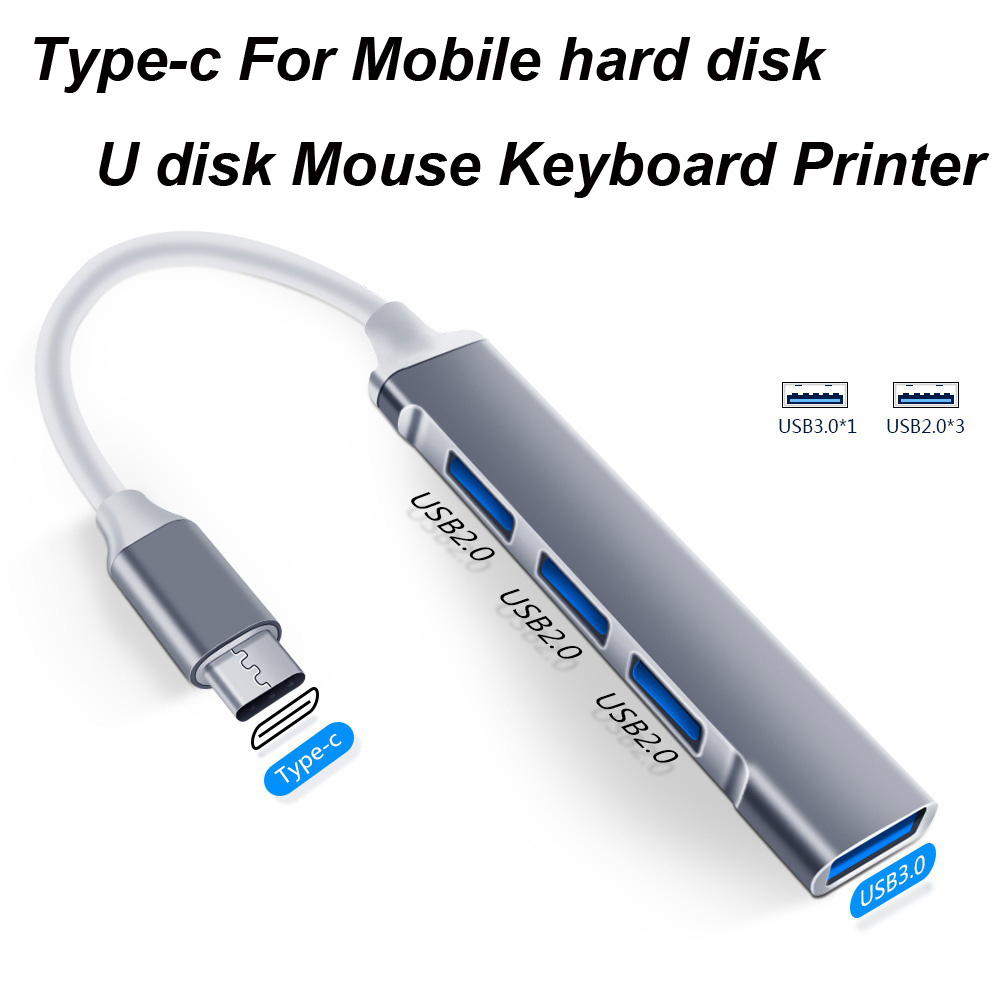 USB 3.0 TYPE-C 3.1 4 Port USB  - đánh giá và giá Usb Hub Type C