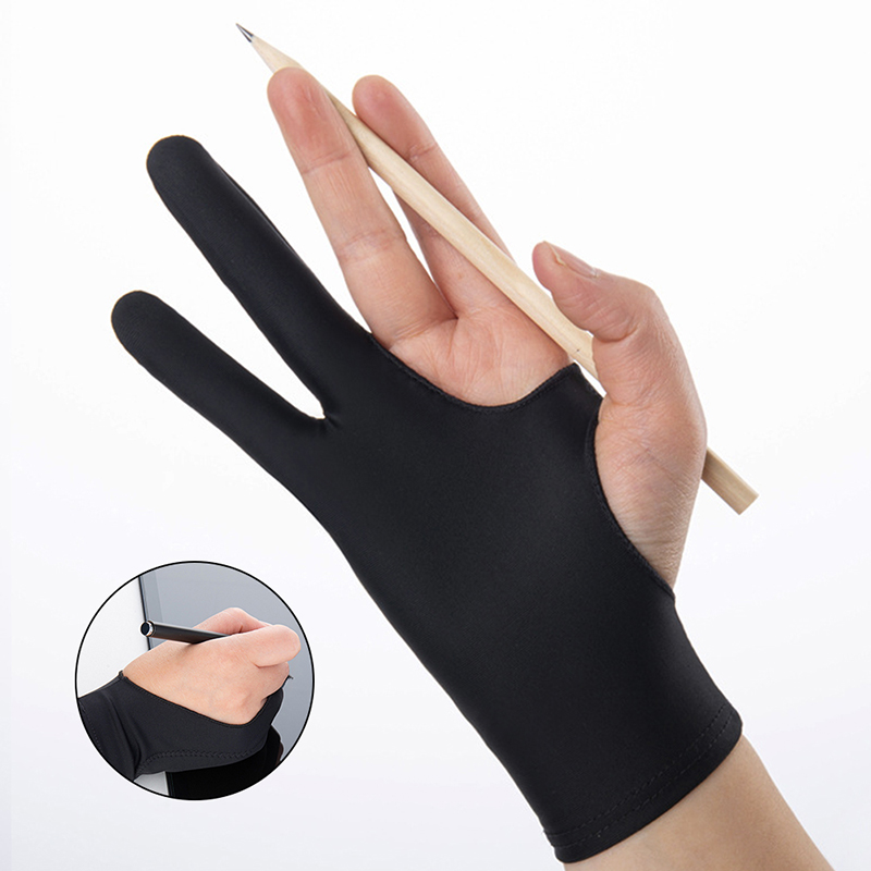 Drawing Glove Anti-touch Two-F - đánh giá và giá Drawing Glove Artist