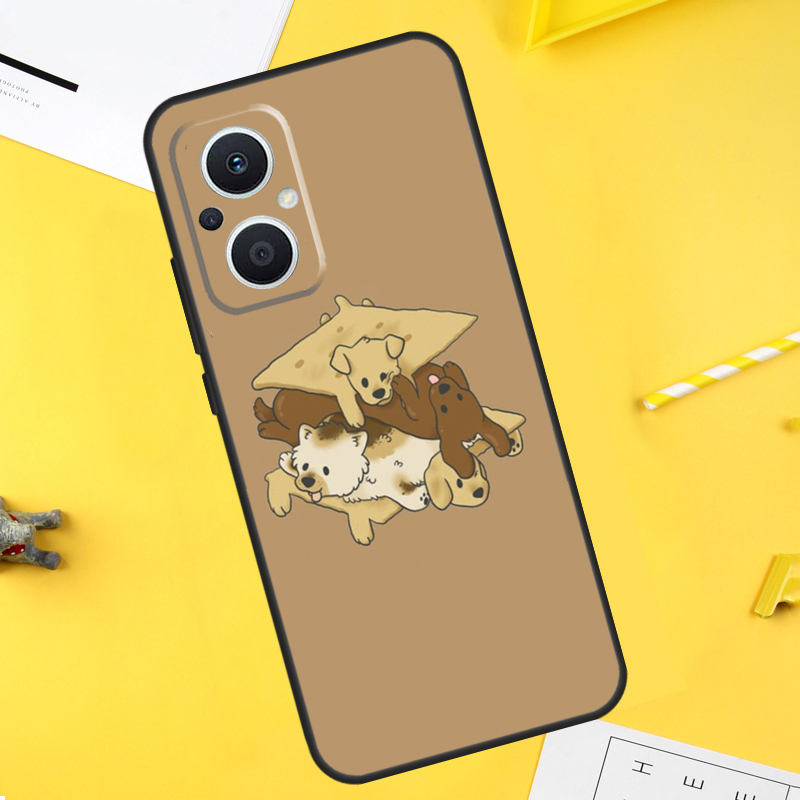 Cartoon Samoyed Dog Case For O - đánh giá và giá Oppo Reno 12