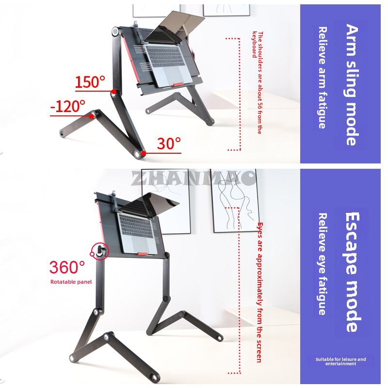Lying Flat on The Bed, Laptop  - đánh giá và giá Tablet Lap Desk